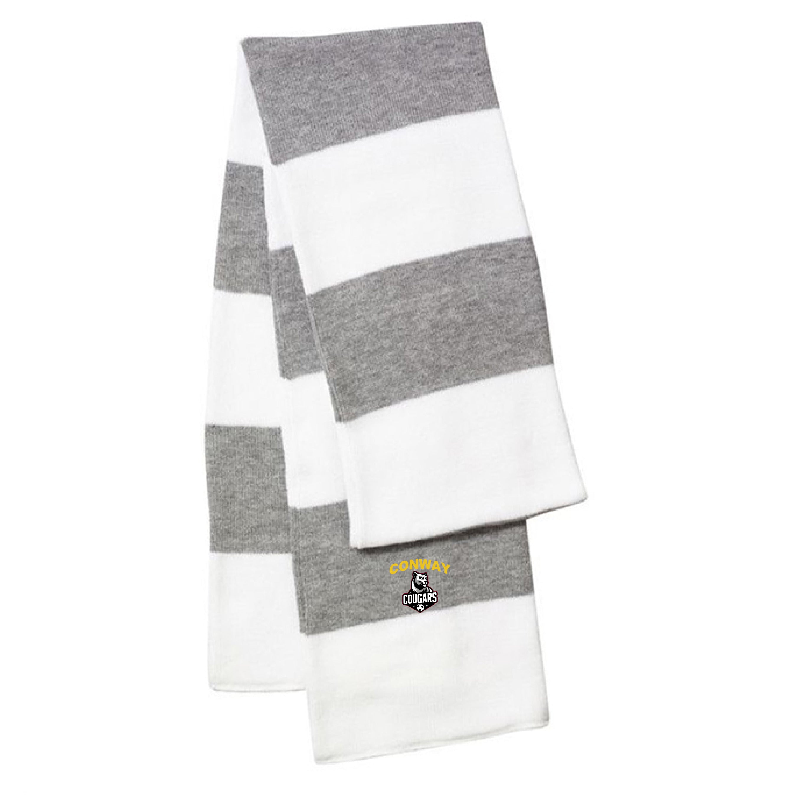 White/ Heather Grey - FRONT